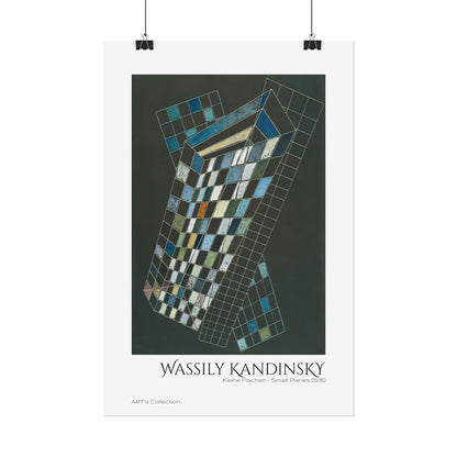 Kleine Flächen - Small Planes (1936) by Wassily Kandinsky / Affiche imprimée - Série ART's Collection