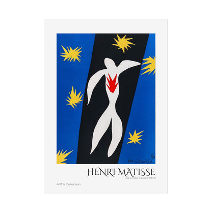 La Chute d'Icare (1943) by Henri Matisse / Affiche imprimée - Série ART's Collection