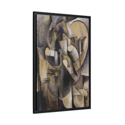 Interior with Music (1915) by Max Weber  / Toile encadrée sur caisse américaine