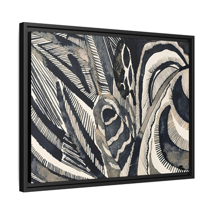 Landschaft (1918)  by Otto Freundlich / Toile encadrée sur caisse américaine