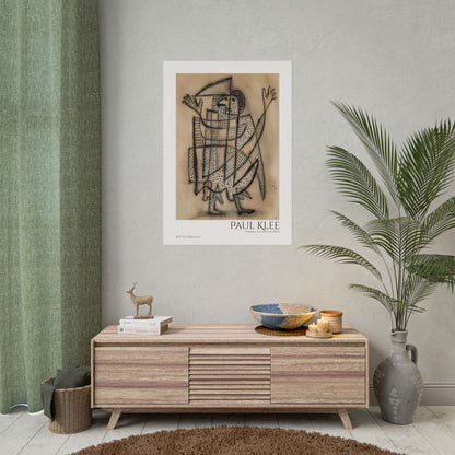 Maske mit Sense (1927)  by Paul Klee / Affiche imprimée - Série ART's Collection