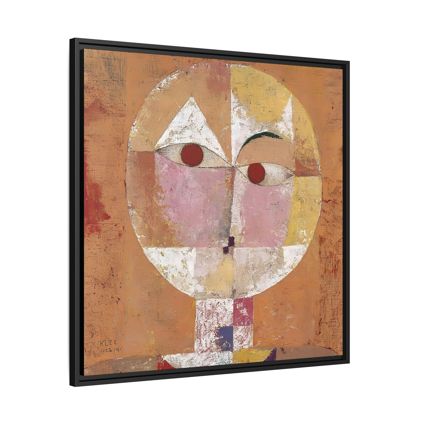 Senecio - Soon to be Aged (1922) by Paul Klee  / Toile encadrée sur caisse américaine