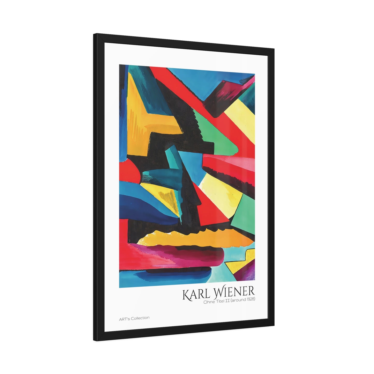 Ohne Titel II (around 1928) by Karl Wiener / Affiche Encadrée série ART's Collection