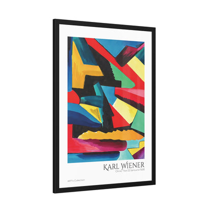 Ohne Titel II (around 1928) by Karl Wiener / Affiche Encadrée série ART's Collection