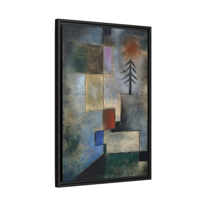 Small Picture of Fir Trees (1922) by Paul Klee / Toile encadrée sur caisse américaine