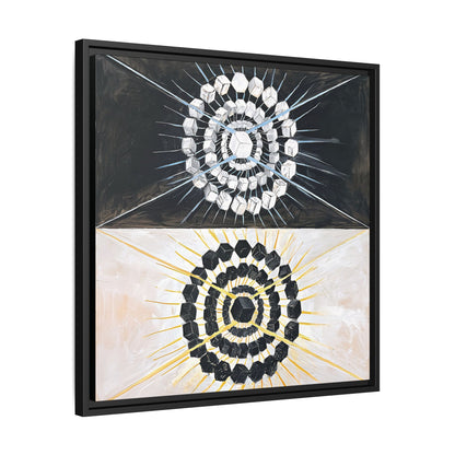 Group IX,SUW No. 8, The Swan, No. 8 (1915) by Hilma af Klint   / Toile encadrée sur caisse américaine