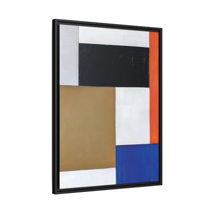 Composition (1923-1924) by Theo van Doesburg  / Toile encadrée sur caisse américaine