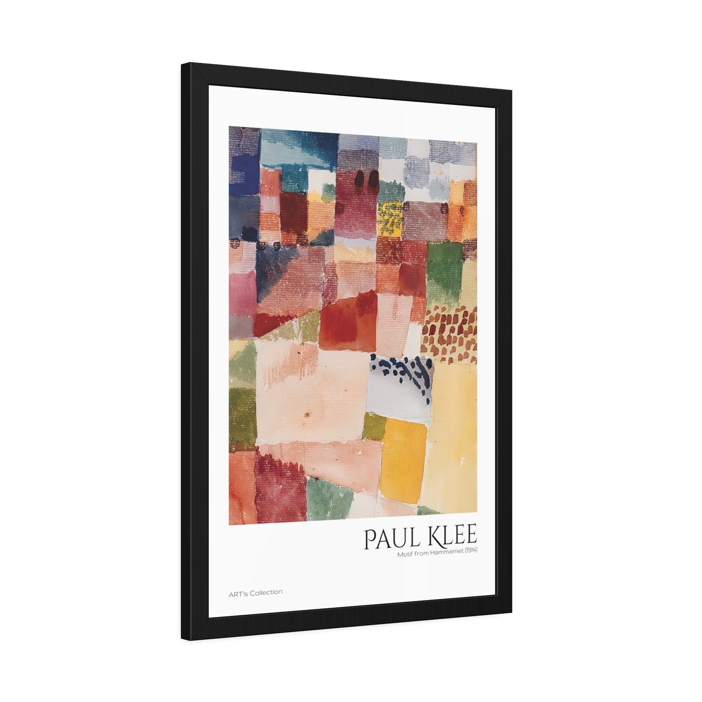Motif from Hammamet (1914) by Paul Klee / Affiche Encadrée série ART's Collection