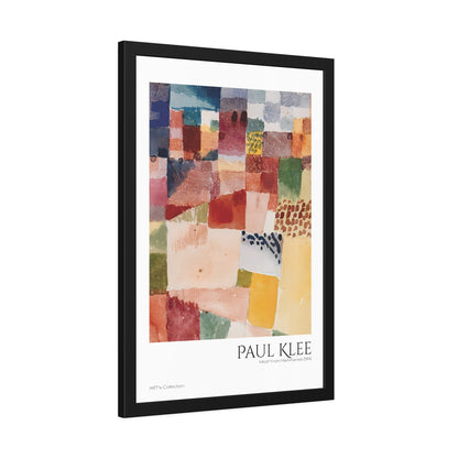 Motif from Hammamet (1914) by Paul Klee / Affiche Encadrée série ART's Collection