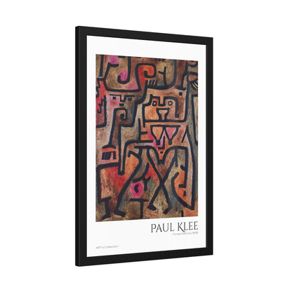 Forest Witches (1938) by Paul Klee / Affiche Encadrée série ART's Collection