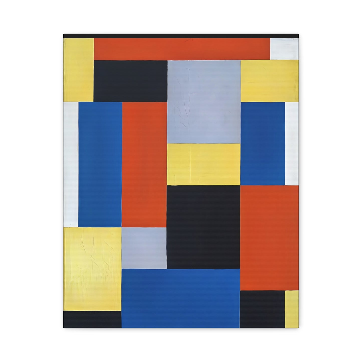 Composition XX (1920) by Theo van Doesburg  / Reproduction Fine Art sur Toile / Epaisseur 3.2 cm - 1.25 inch