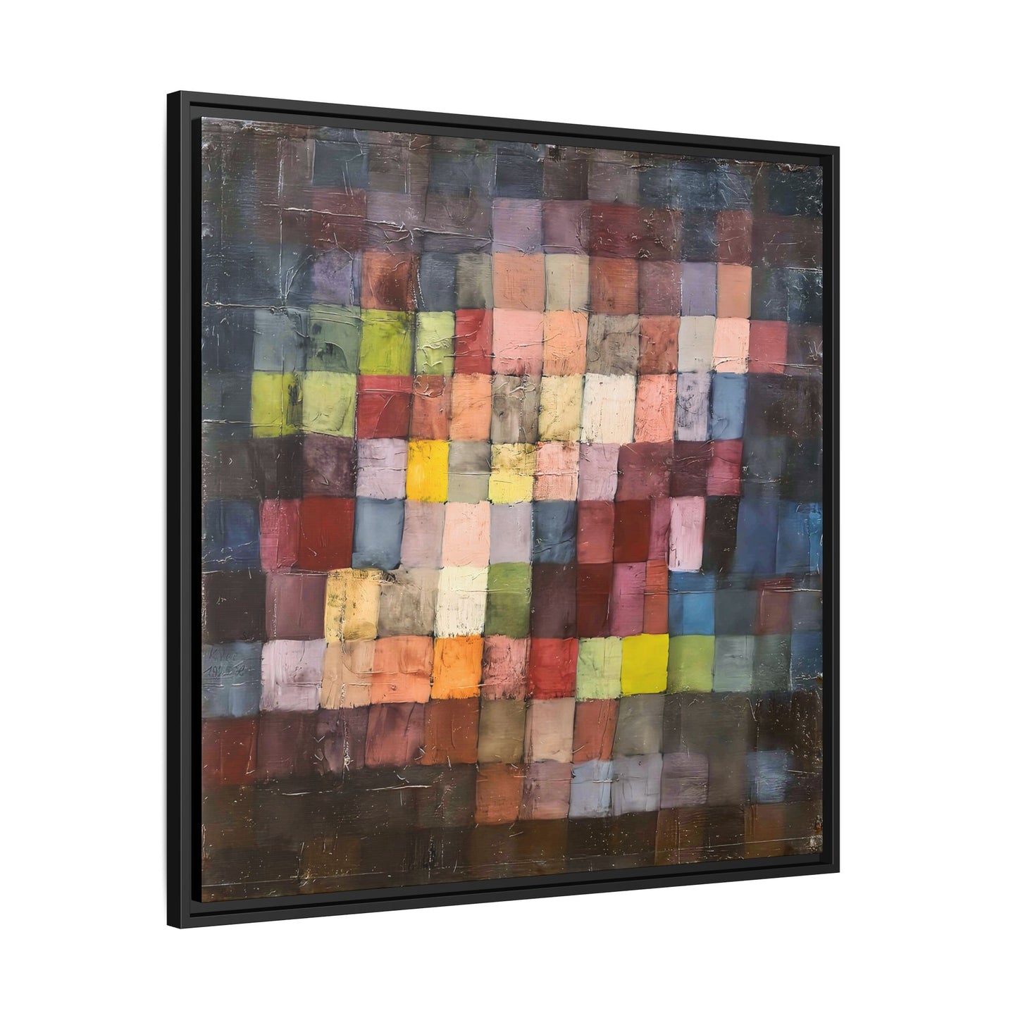 Ancient Sound (1925) by Paul Klee  / Toile encadrée sur caisse américaine