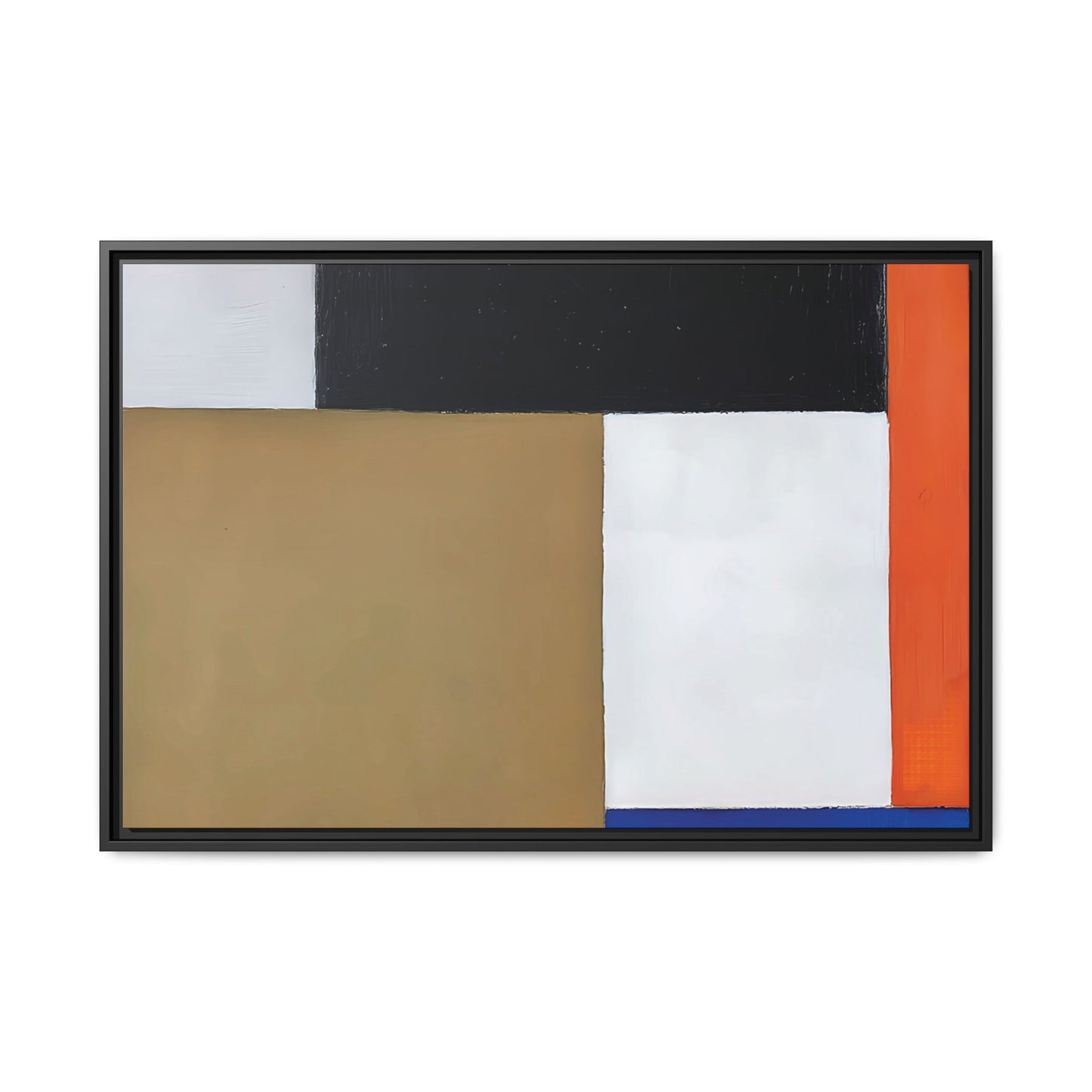 Composition (1923-1924) by Theo van Doesburg  / Toile encadrée sur caisse américaine
