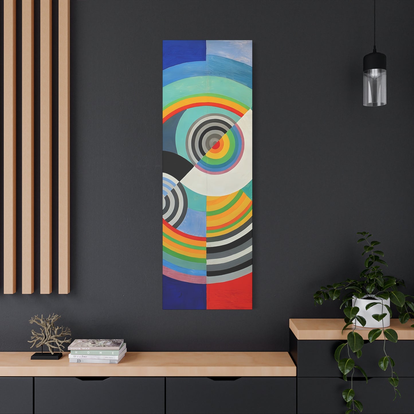 Rythme numéro 3 (1938) by Robert Delaunay / Reproduction Fine Art sur Toile / Epaisseur 3,2cm - 1'25 po