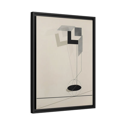 Kestnermappe Proun, Rob. Levnis and Chapman GmbH Hannover #2 (1923) by El Lissitzky / Toile encadrée sur caisse américaine
