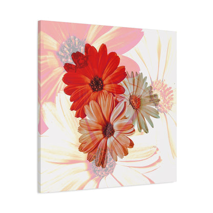 Collection Signature "FLORAL Numéro 18" sur Toile Fine Art sur Toile / Epaisseur 3,2cm - 1'25 po