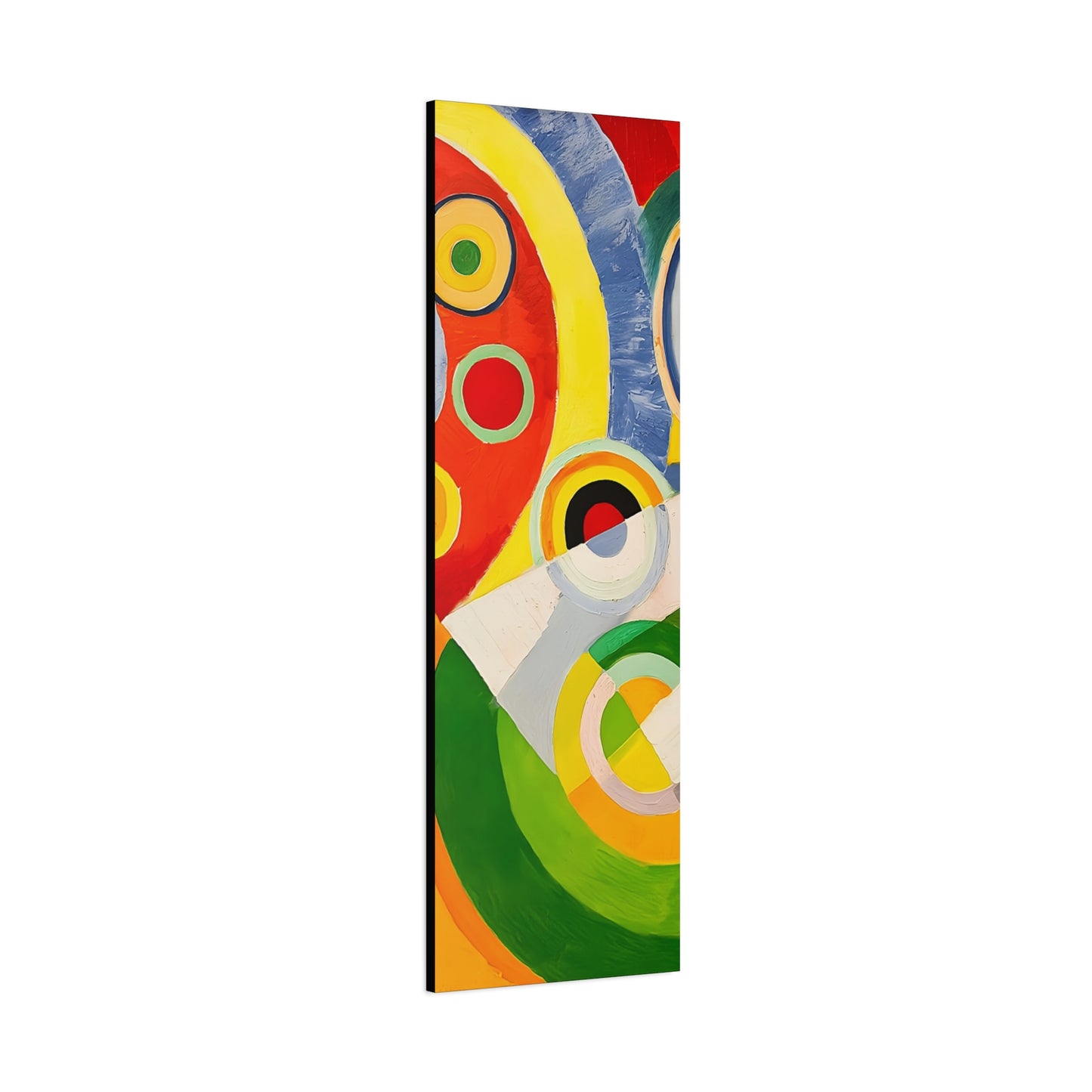 Rythme, Joie de vivre (1930) by Robert Delaunay / Reproduction Fine Art sur Toile / Large Epaisseur 3.2 cm - 1.25 inch
