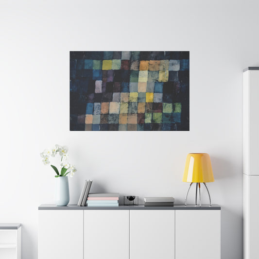 Old sound (1925) by Paul Klee   / Reproduction Fine Art sur Toile / Epaisseur 3,2cm - 1'25 po