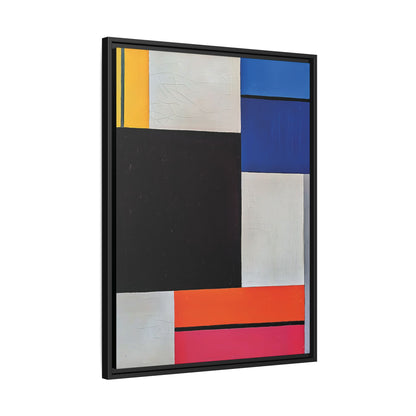 Composition XXI (1923) by Theo van Doesburg  / Toile encadrée sur caisse américaine