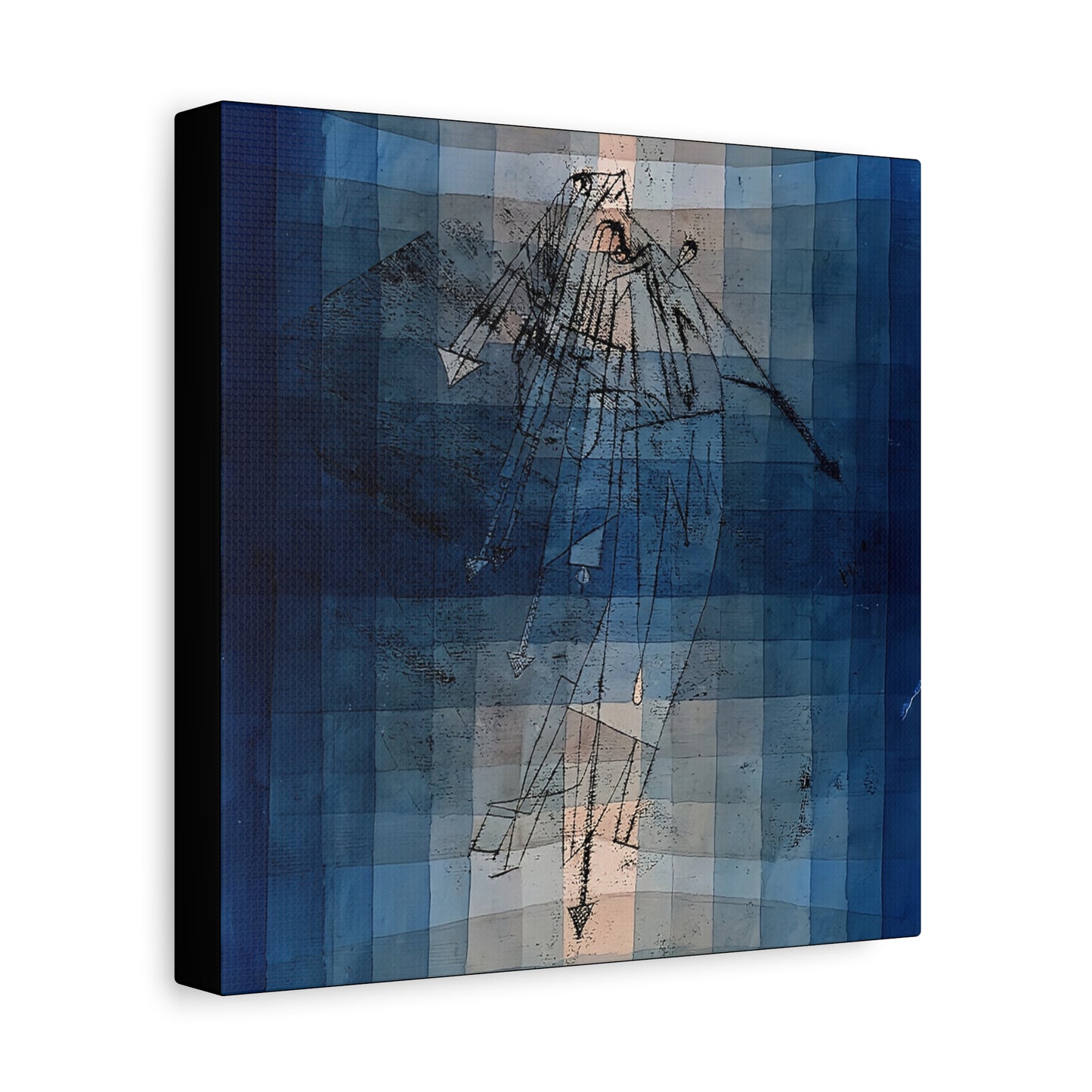 Dance of Moth (1923) by Paul Klee  / Reproduction Fine Art sur Toile / Epaisseur 3.2 cm - 1.25 inch