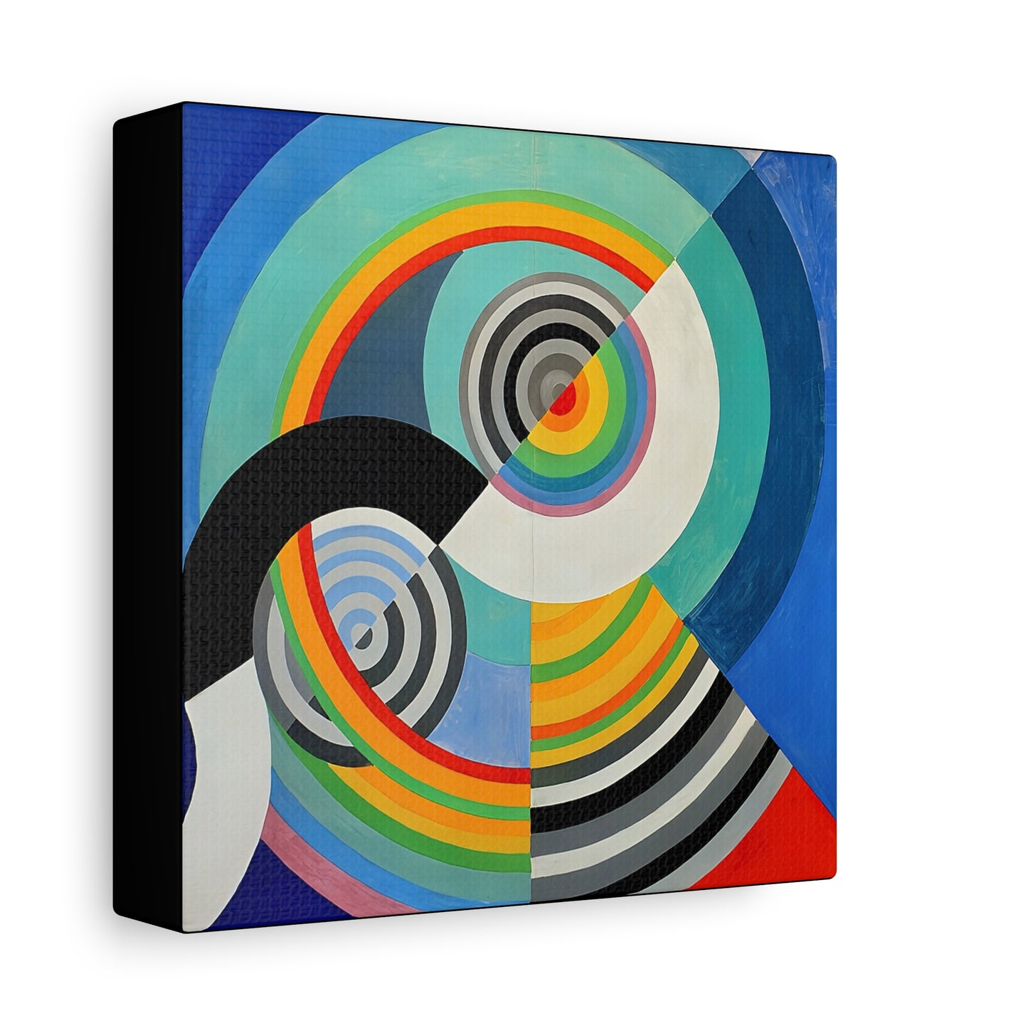 Rythme numéro 3 (1938) by Robert Delaunay / Reproduction Fine Art sur Toile / Epaisseur 3,2cm - 1'25 po