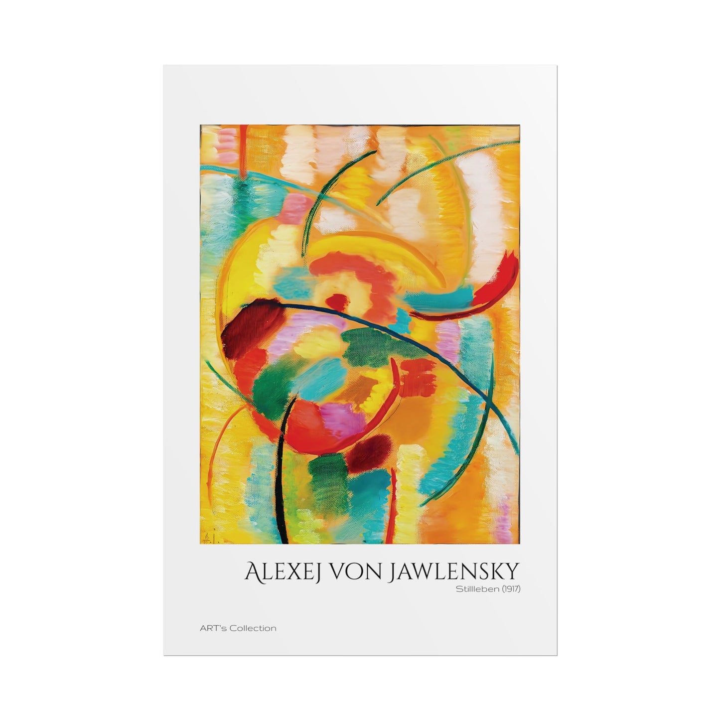 Stillleben (1917) by Alexej von Jawlensky  / Affiche imprimée - Série ART's Collection