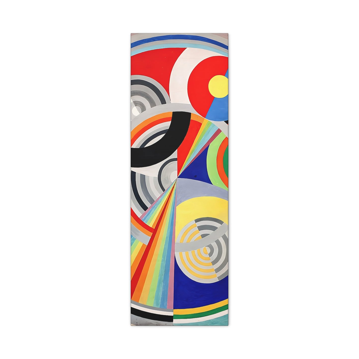 Rythme numéro 1 (1938) by Robert Delaunay / Reproduction Fine Art sur Toile / Large Epaisseur 3.2 cm - 1.25 inch