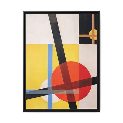 Am 2 (1925) by László Moholy-Nagy  / Toile encadrée sur caisse américaine