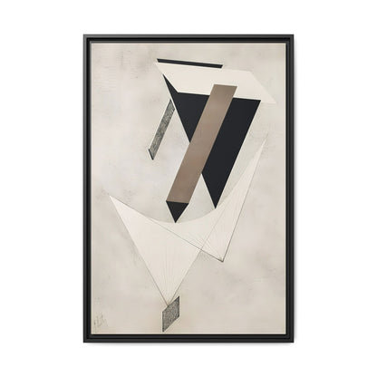 Kestnermappe Proun, Rob. Levnis and Chapman GmbH Hannover #4 (1923) by El Lissitzky / Toile encadrée sur caisse américaine