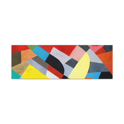 Composition Abstraite (1936-38)  by Otto Freundlich  / Reproduction Fine Art sur Toile /  Epaisseur 3.2 cm - 1.25 inch