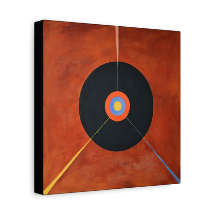 The Swan, No. 18 (1914 -1915) by  Hilma af Klint / Reproduction Fine Art sur Toile / Large Epaisseur 3.2 cm - 1.25 inch