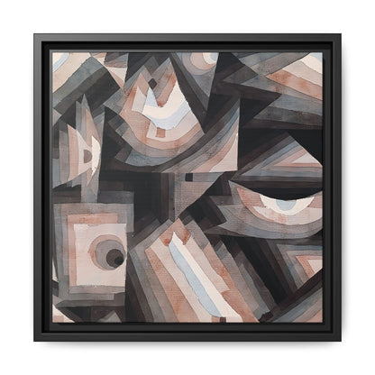 Crystal gradation (1922) by Paul Klee / Toile encadrée sur caisse américaine