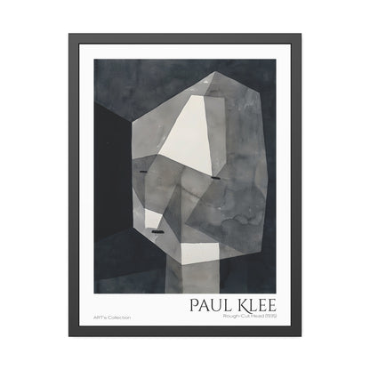 Rough-Cut Head (1935)  by Paul Klee / Affiche Encadrée série ART's Collection