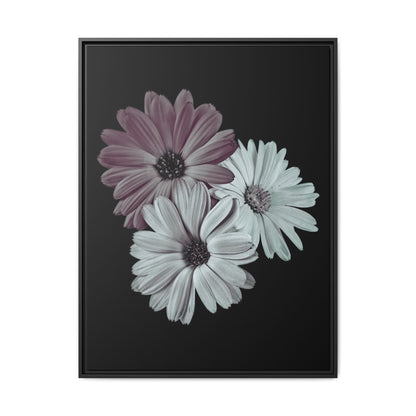 Collection Signature "FLORAL Numéro 5" sur Toile encadrée avec caisse américaine