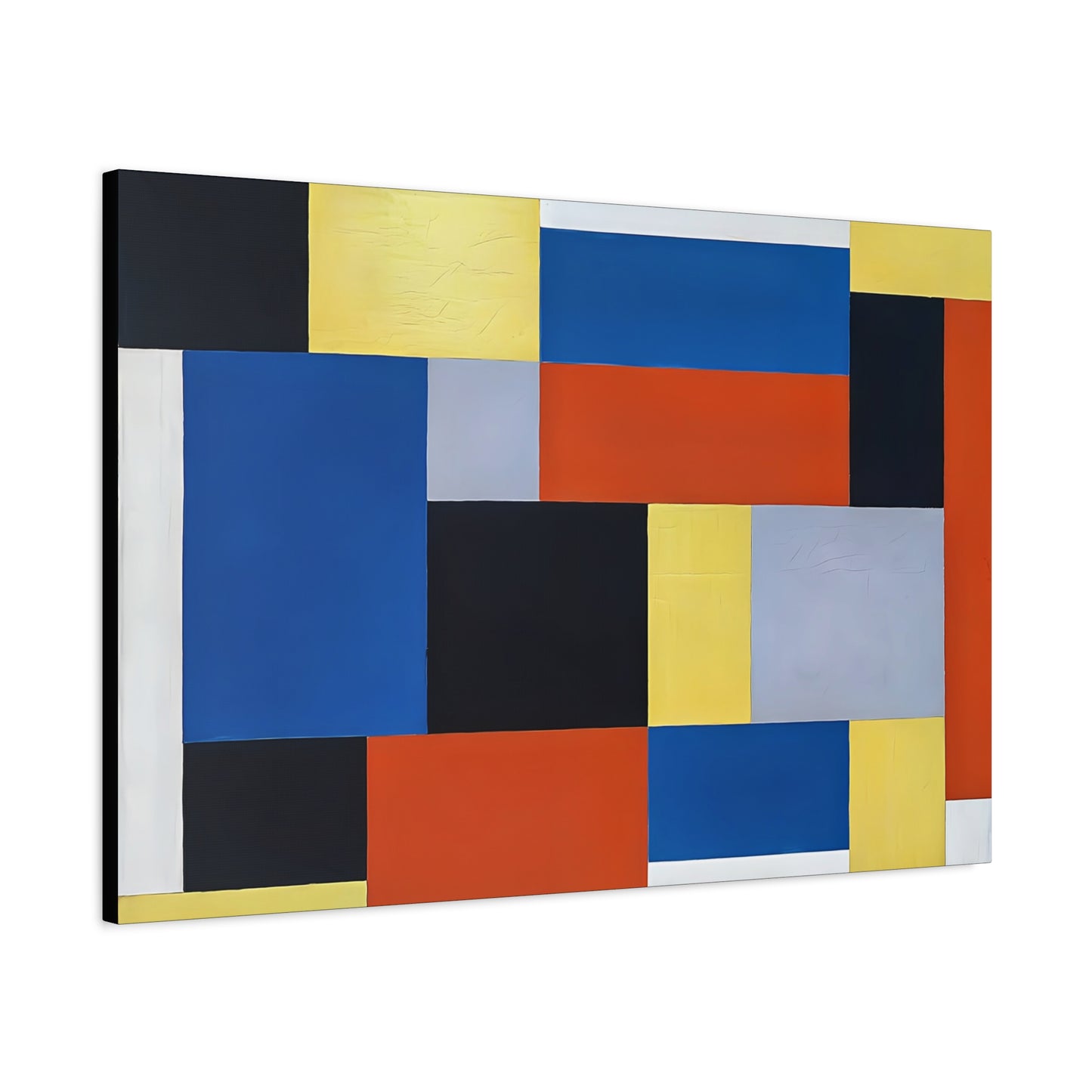 Composition XX (1920) by Theo van Doesburg  / Reproduction Fine Art sur Toile / Epaisseur 3.2 cm - 1.25 inch