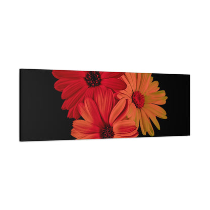 Collection Signature "FLORAL Numéro 1" sur Toile Fine Art sur Toile / Epaisseur 3,2cm - 1'25 po