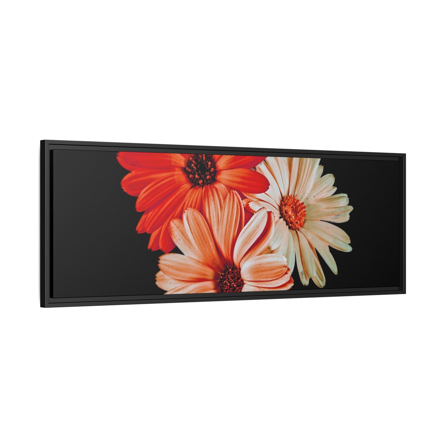 Collection Signature "FLORAL Numéro 7" sur Toile encadrée avec caisse américaine