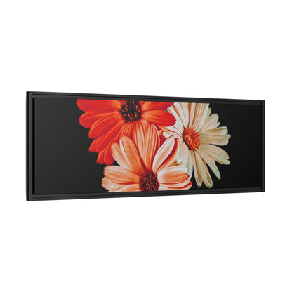 Collection Signature "FLORAL Numéro 7" sur Toile encadrée avec caisse américaine