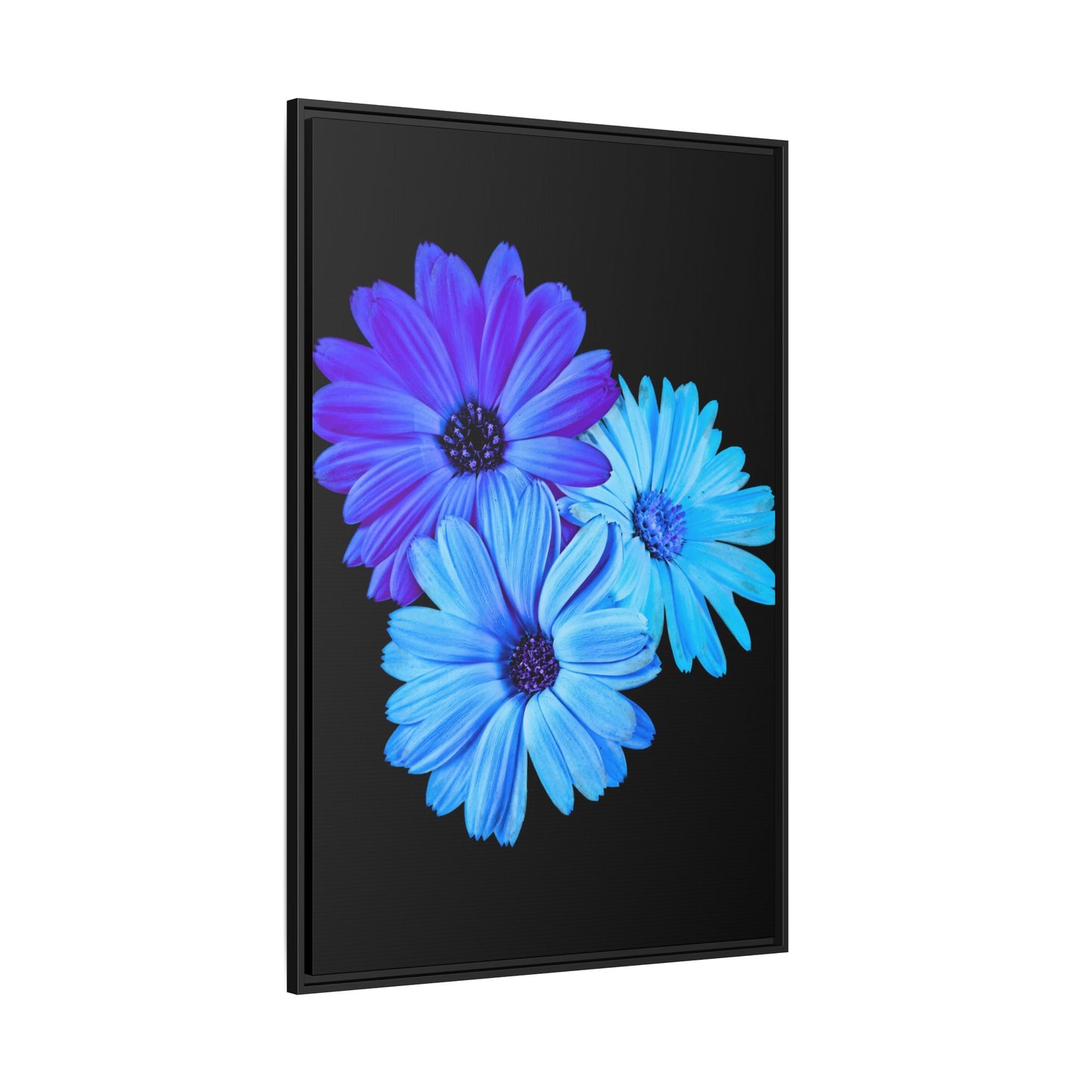 Collection Signature "FLORAL Numéro 2" sur Toile encadrée avec caisse américaine