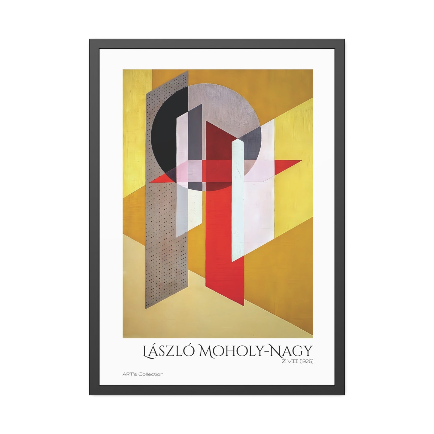 Z VII (1926) by László Moholy-Nagy  / Affiche Encadrée série ART's Collection