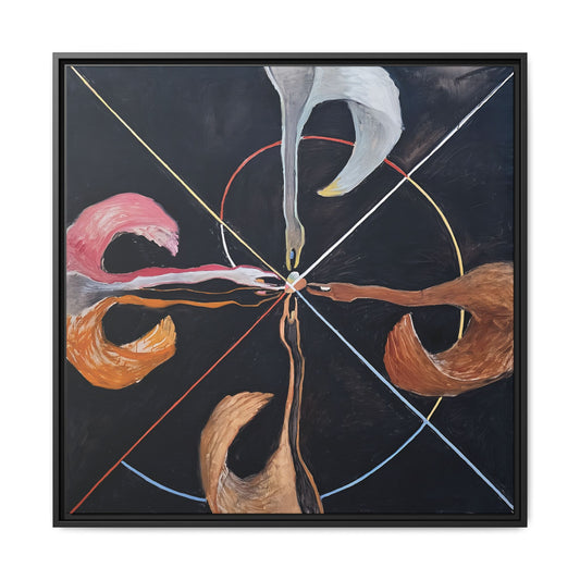 Group IX SUW, The Swan No. 7 (1915) by Hilma af Klint   / Toile encadrée sur caisse américaine