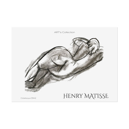 Odalisque (1944) by Henry Matisse / Affiche imprimée - Série ART's Collection