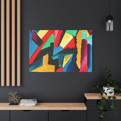 Ohne Titel II (around 1928) by Karl Wiener / Reproduction Fine Art sur Toile / Flanc Large Epaisseur 3.2 cm - 1.25 inch