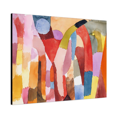 Movement of Vaulted Chambers (1915) by Paul Klee   / Reproduction Fine Art sur Toile / Epaisseur 3,2cm - 1'25 po