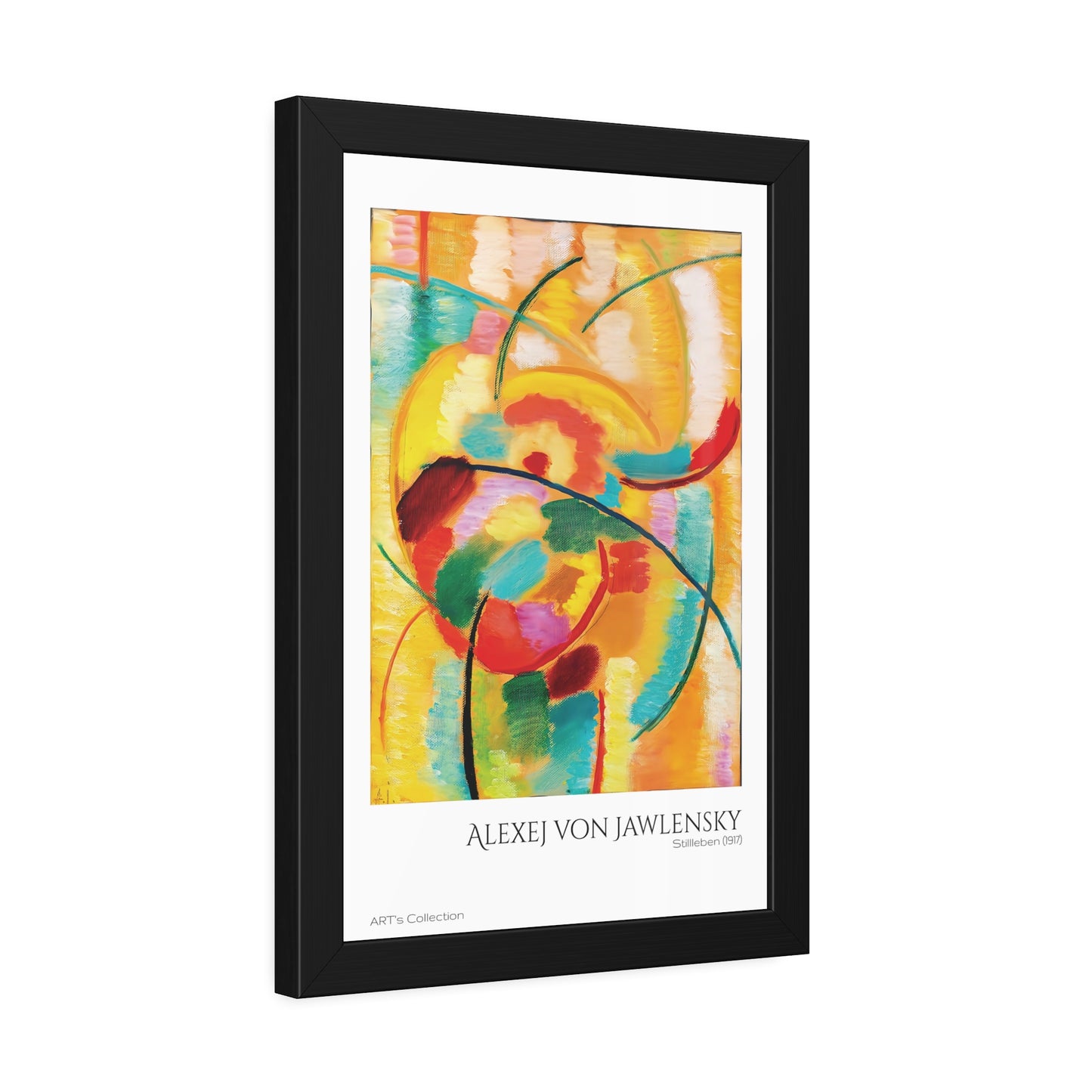 Stillleben (1917) by Alexej von Jawlensky  / Affiche Encadrée série ART's Collection