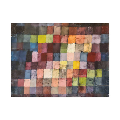 Ancient Sound (1925) by Paul Klee / Reproduction Fine Art sur Toile / Large Epaisseur 3.2 cm - 1.25 inch