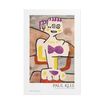 The Girl in the North (ca. 1939) by Paul Klee / Affiche imprimée - Série ART's Collection
