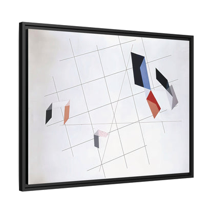 L IV (1936) by László Moholy-Nagy  / Toile encadrée sur caisse américaine