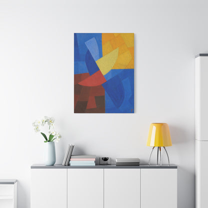 Composition (around 1932) by Otto Freundlich  / Reproduction Fine Art sur Toile /  Epaisseur 3.2 cm - 1.25 inch