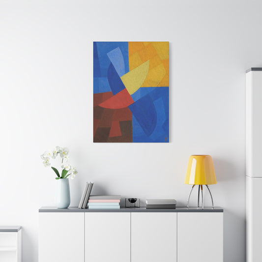 Composition (around 1932) by Otto Freundlich  / Reproduction Fine Art sur Toile /  Epaisseur 3.2 cm - 1.25 inch
